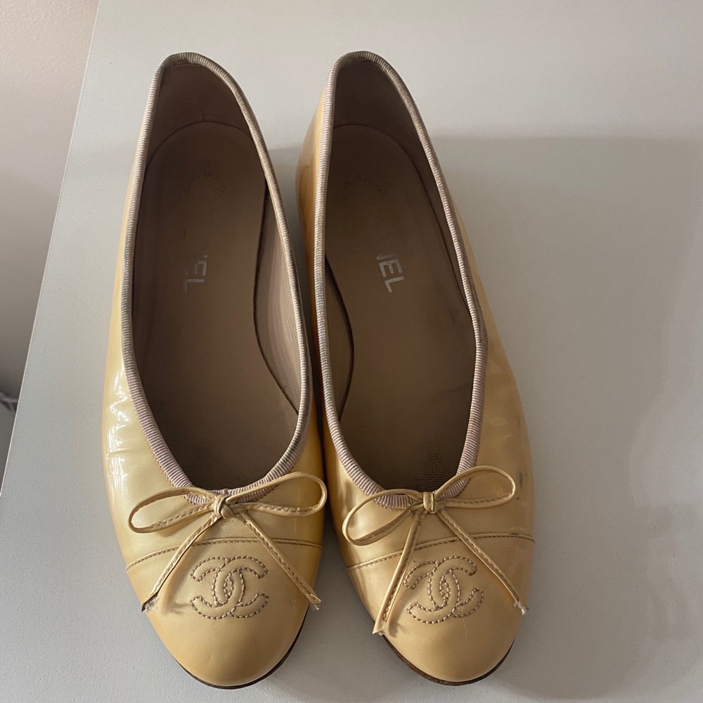 Vintage Chanel ballet flats size 38.5 - Picture 5 of 7